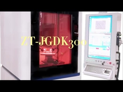 Precision 2 Axis Fiber Laser Engraving Machine 200*200*60mm Table Travel 1.5-2.0rad Divergen