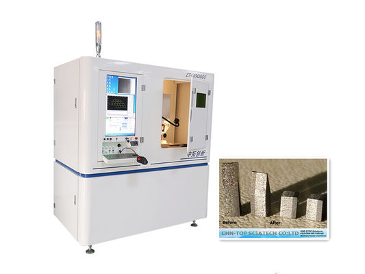 Sistem Amplifikasi Optik Kamera Industri Mesin Pemotong Laser Serat CNC dengan Axis Rotary